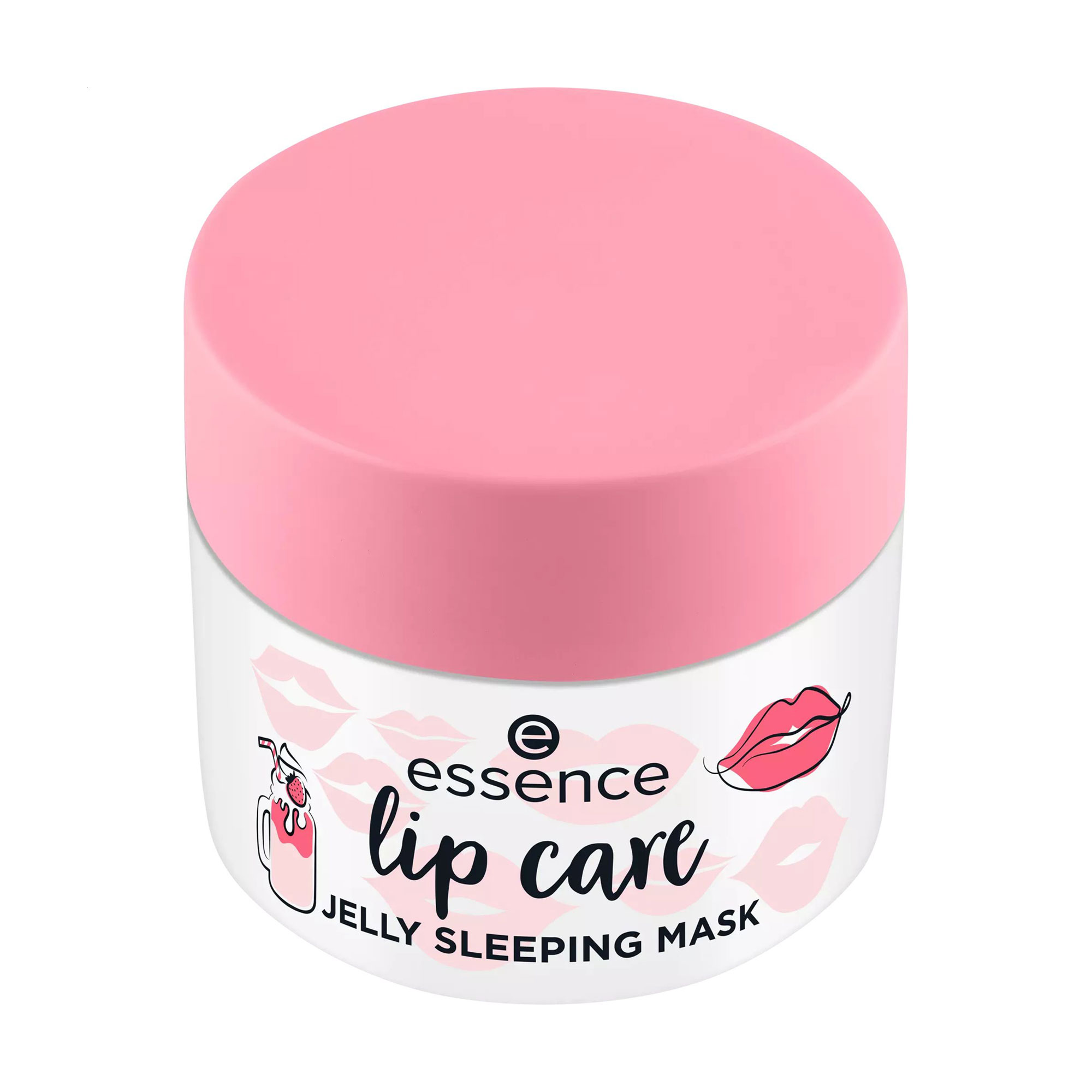 Маска для губ Essence Jelly Sleeping 02 Strawberry Milkshake, 8 г